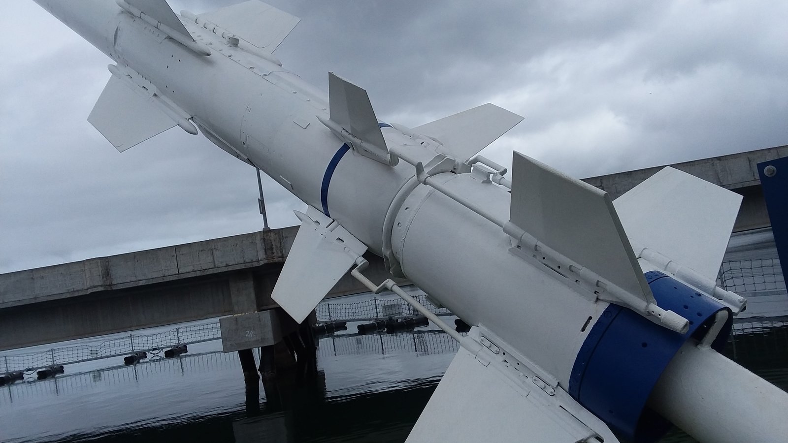 A Japanese kaiten human torpedo at the USS Bowfin museum, Pearl Harbor